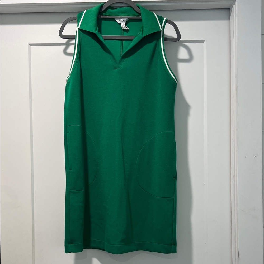 SPANX Green Mini Dress